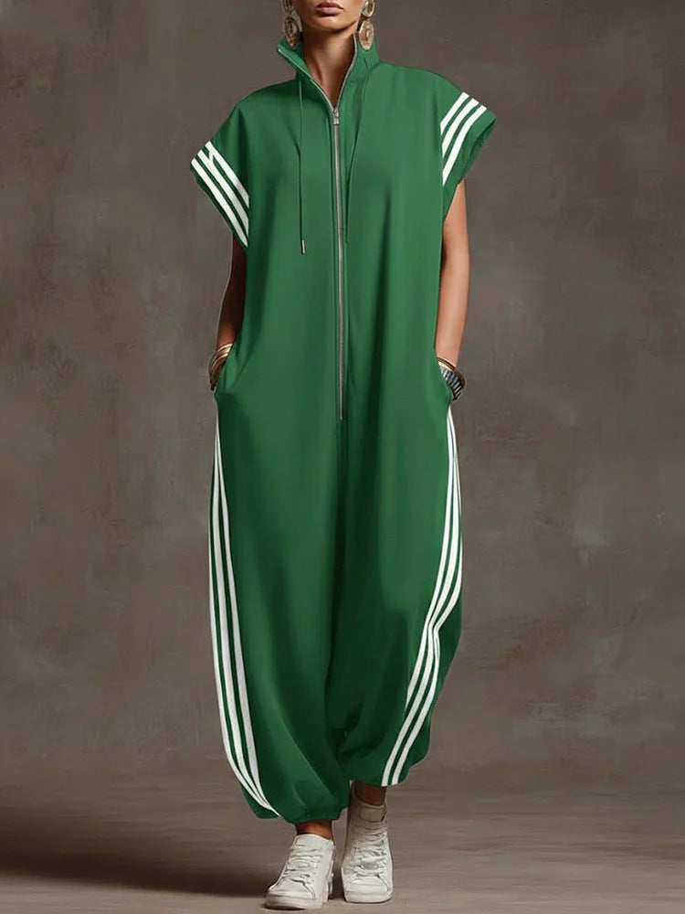 Women Stylish Jumpsuit with Modern Contrasts Lune London