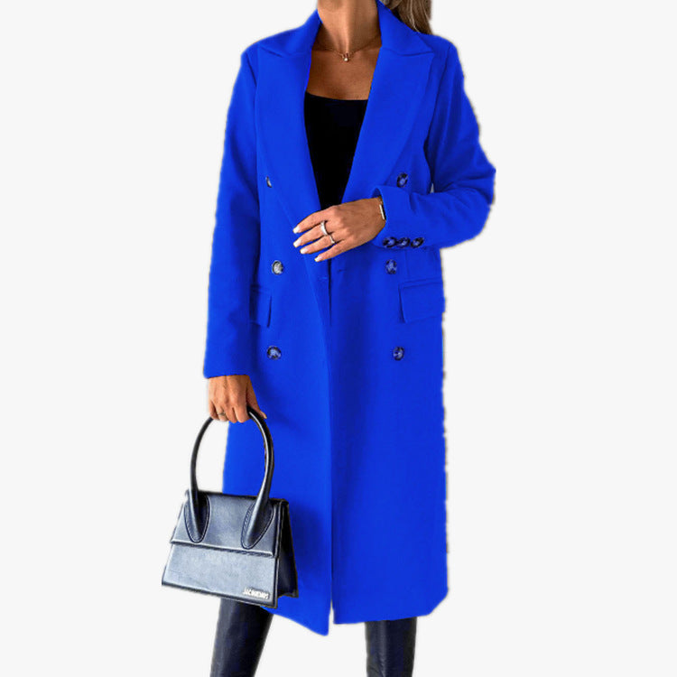 Ladies Elegant Fitted Blazer with Double-Breasted Lune London