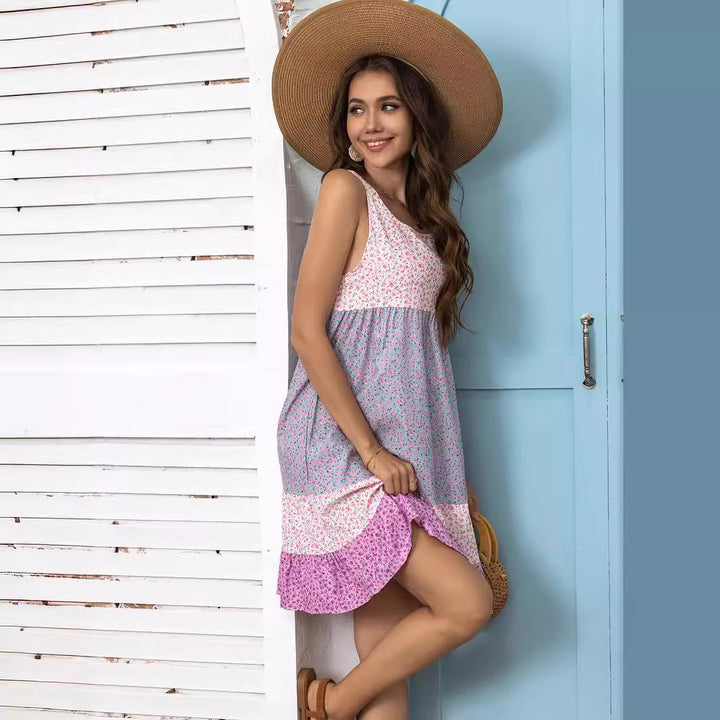 Ladies Lune London Layered Summer Dress