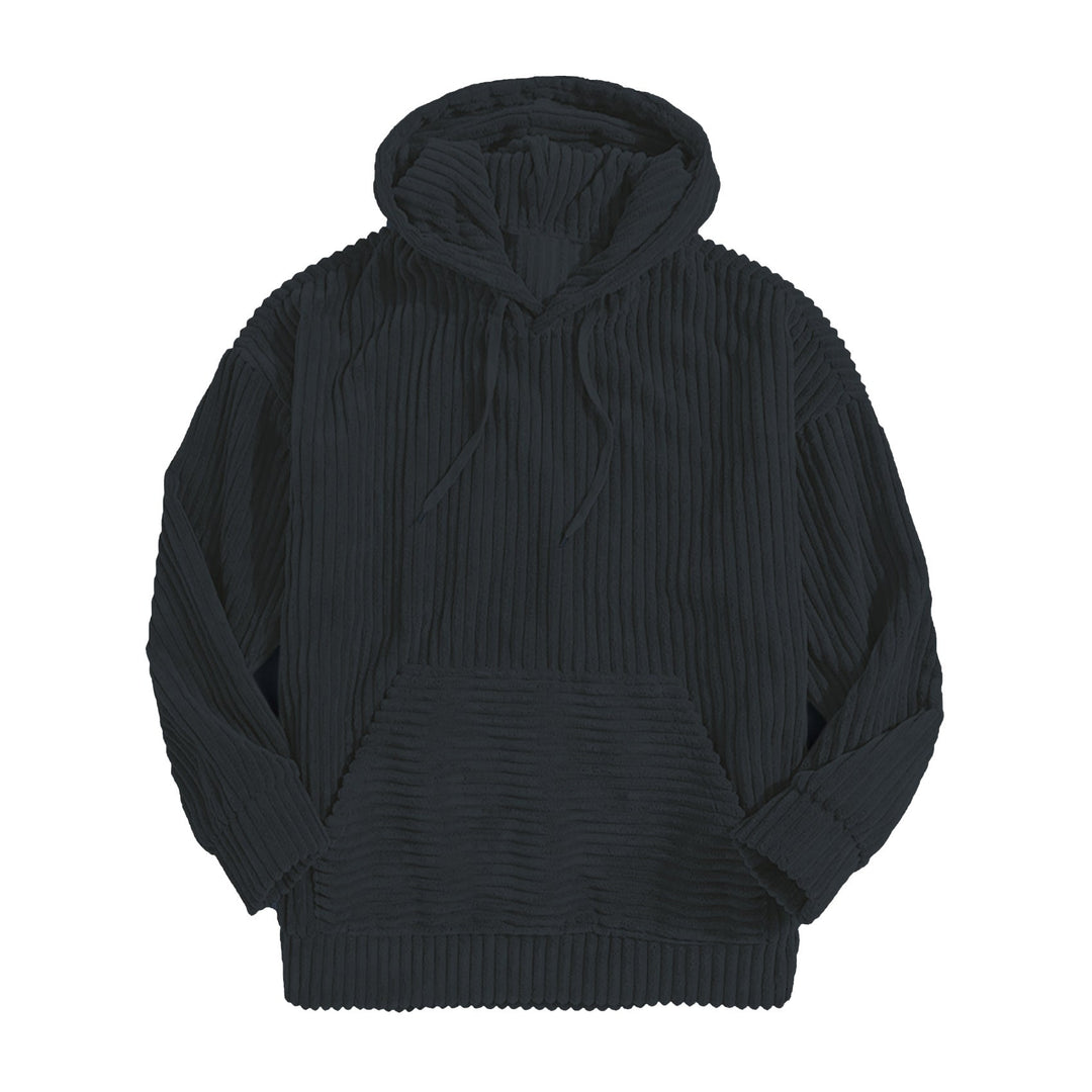 Lune London | Komfort ribbed velvet hoodie