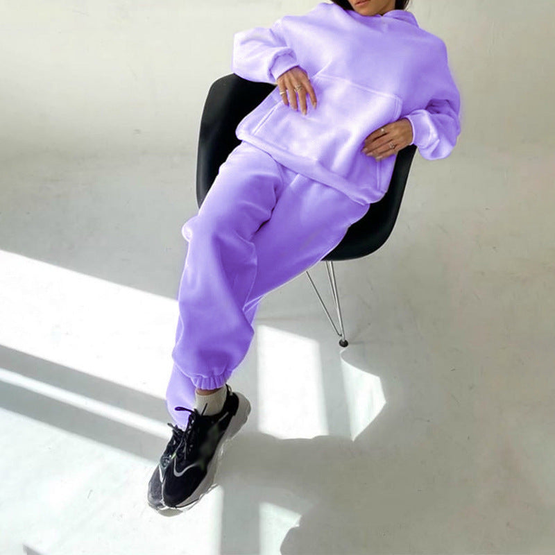 Ladies comfortable fleece set Chic and Style
