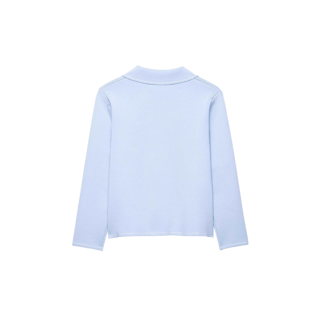 Casual blazer jacket for women with decorative seams and practical pockets Lune London