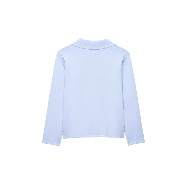 Casual blazer jacket for women with decorative seams and practical pockets Lune London