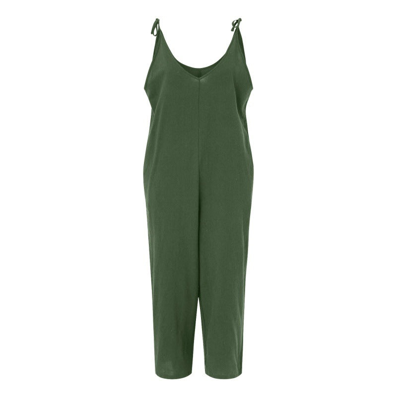 Ladies sleeveless jumpsuit Lune London