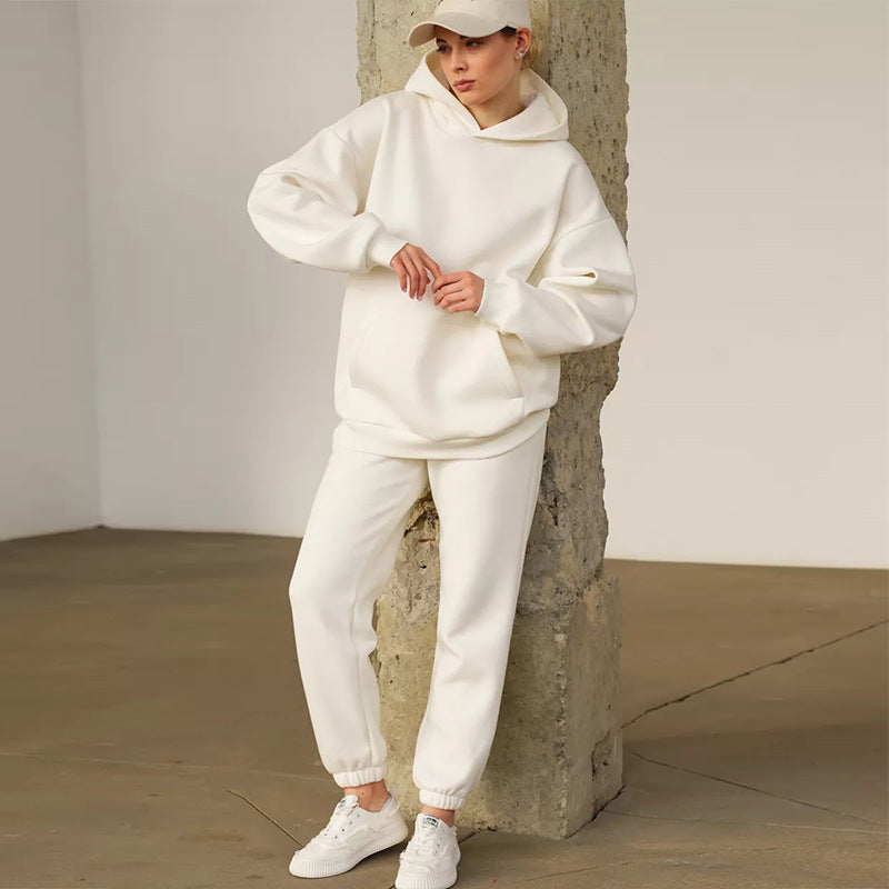 Women comfortable hoodie and jogger pants set Lune London