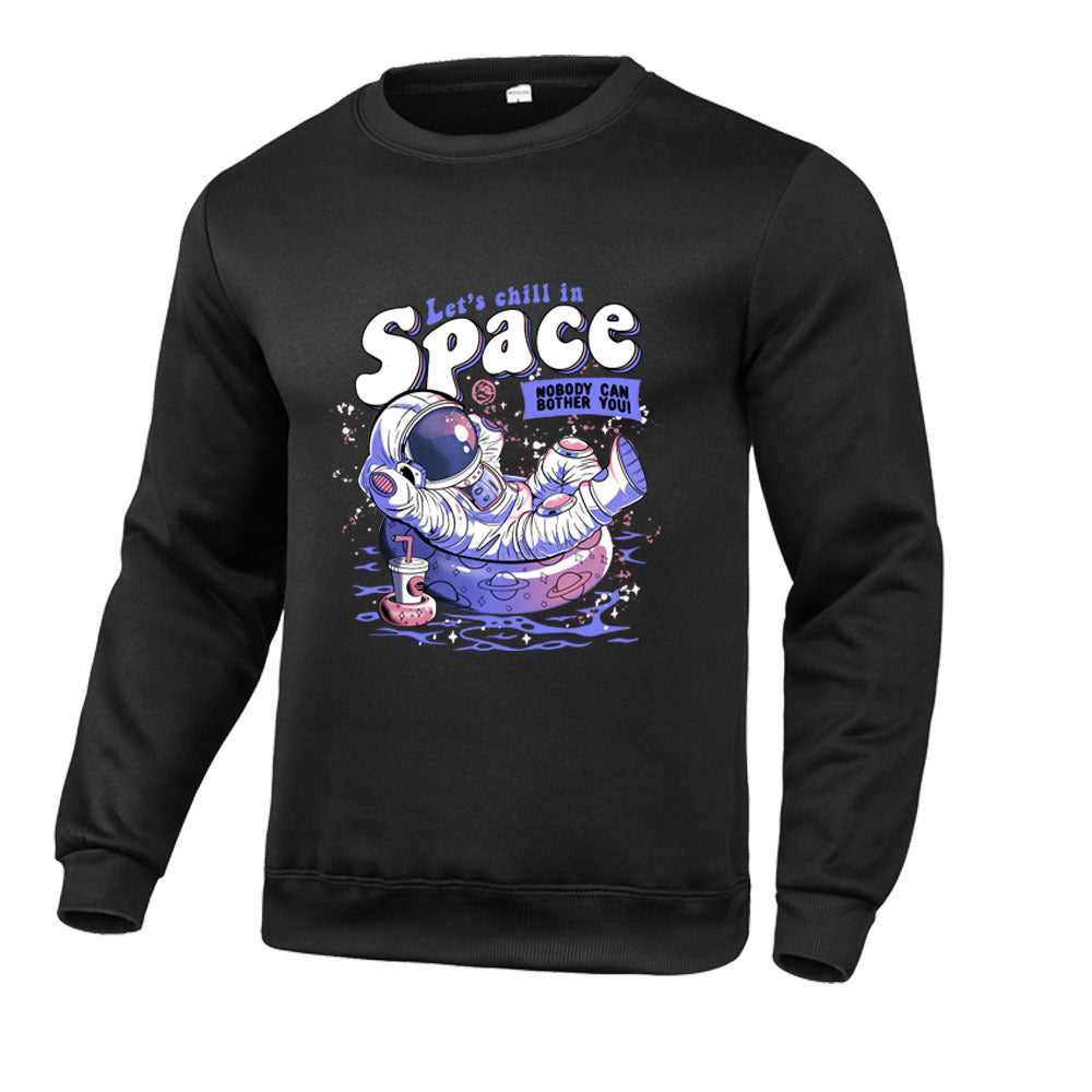 Women's sweatshirt with creative astronaut design Lune London