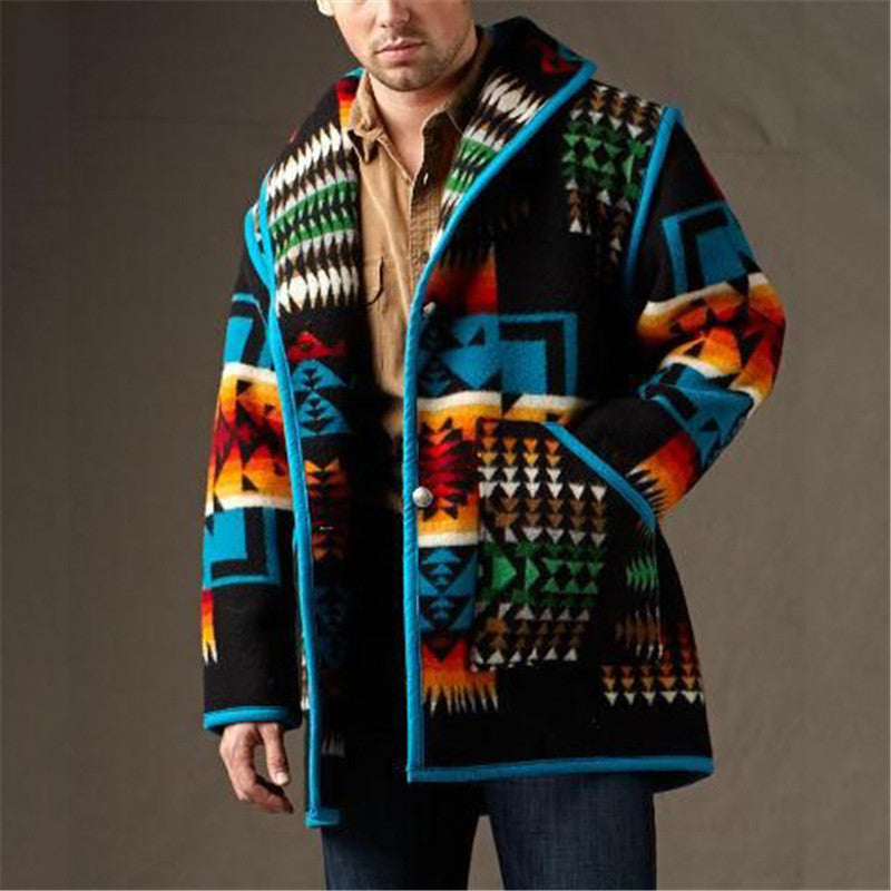 Trendy women's blazer with an eye-catching geometric design Lune London