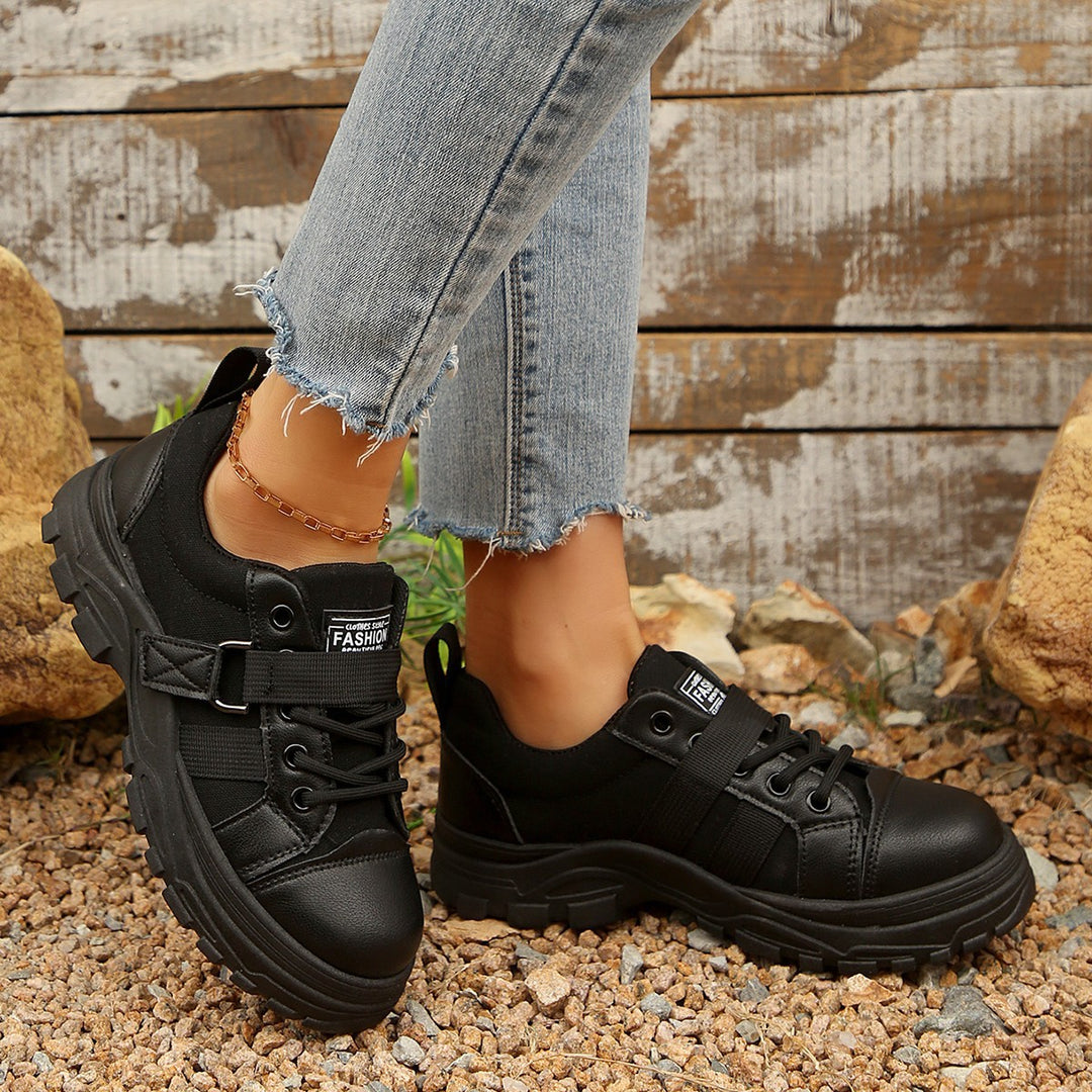 Ladies Chunky Fashion Sneakers Lune London