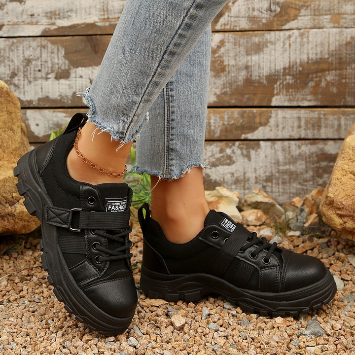 Ladies Chunky Fashion Sneakers Lune London