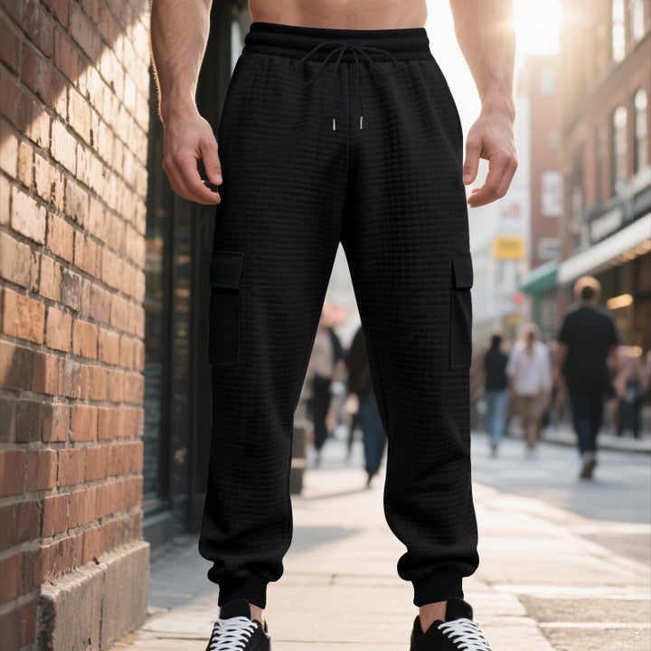 Cargo jogger pants for men with functional pockets Lune London
