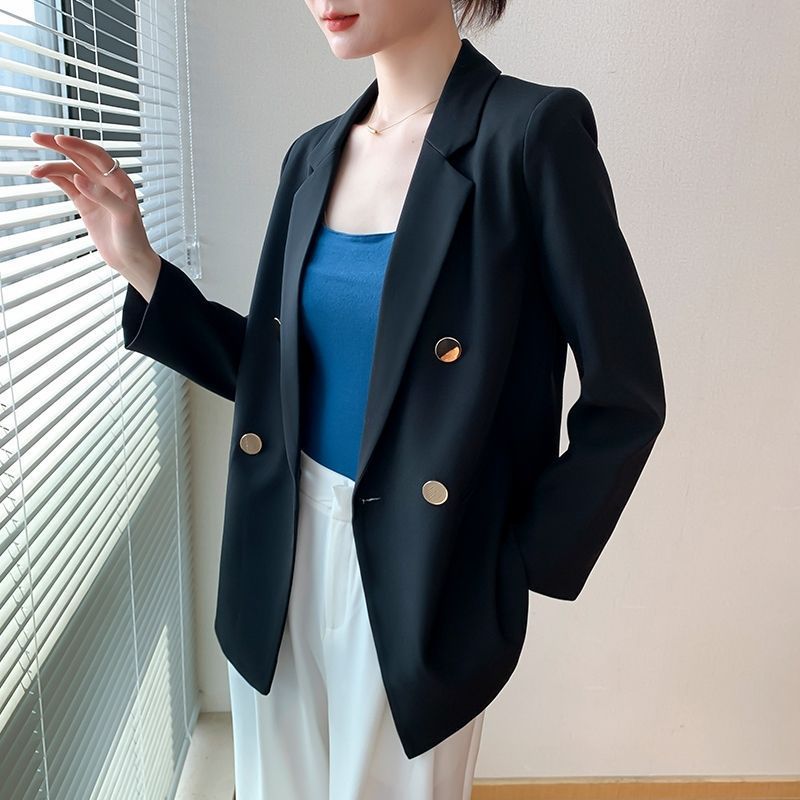 Blazer pour femmes à double plis avec détails élégants Chic & Stil