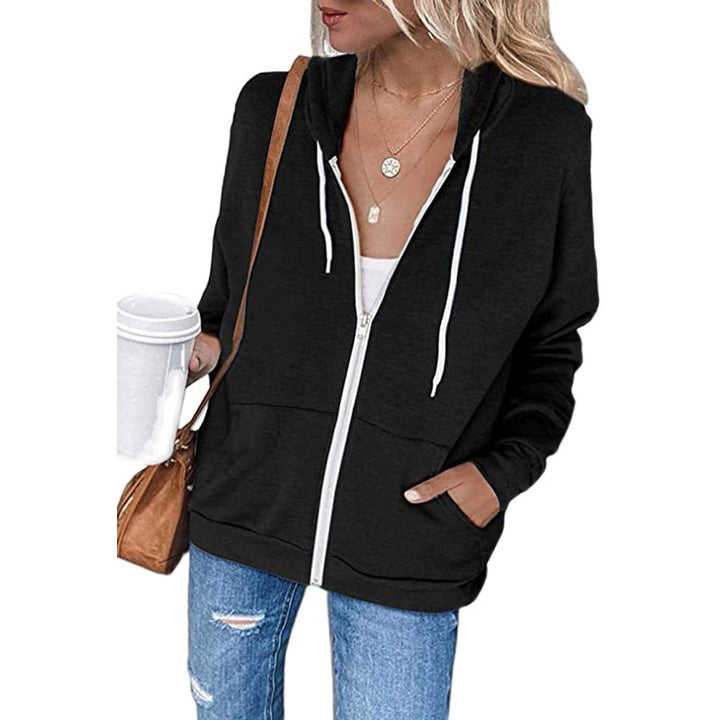 Women's hooded sweatshirt with practical pockets Lune Londonl