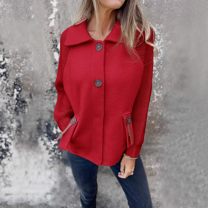Women’s leisure jacket with structured design and practical pockets Lune London