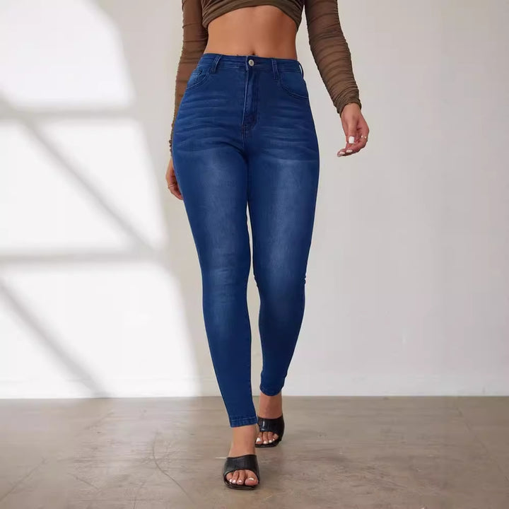 High-waisted skinny jeans for women with a fitted cut Lune London