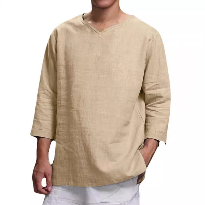 Men's Lightweight Linen Shirt Lune London