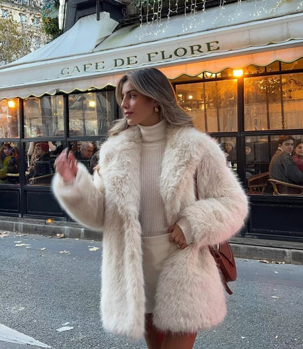 Women’s Luxury Faux Fur Jacket mit Elegant Fit & Warm Comfort | Lune London