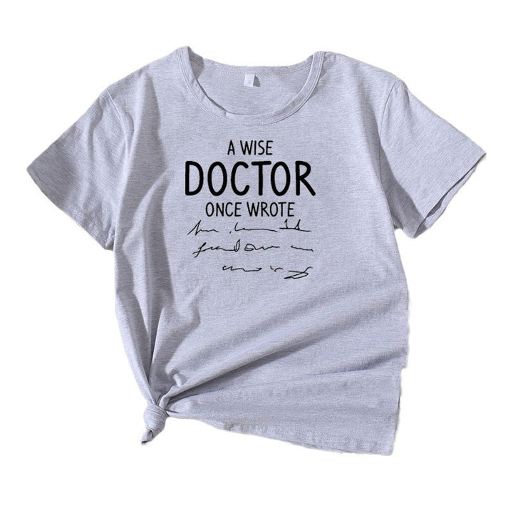 Ladies Short Sleeve T-shirt Citation Lune London