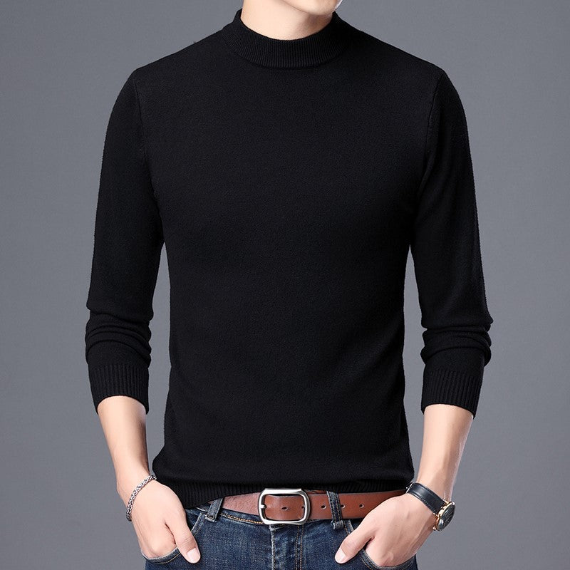 Men's High Quality Fine Knit Turtleneck Sweater Lune London