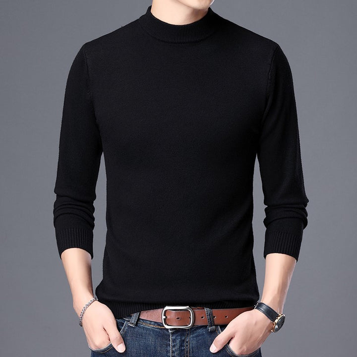Men's High Quality Fine Knit Turtleneck Sweater Lune London