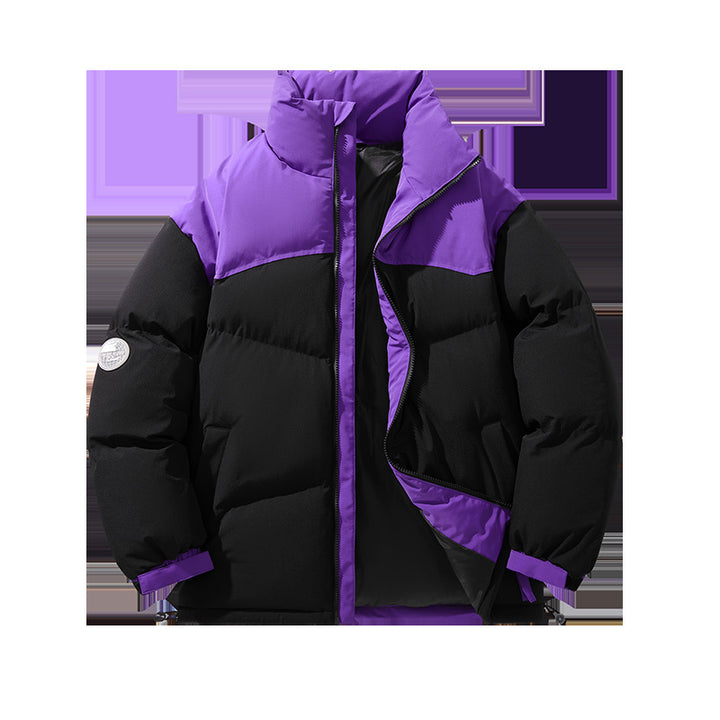 Ladies Fashion Puffer Jacket with High Collar and Insulating Filling Lune London