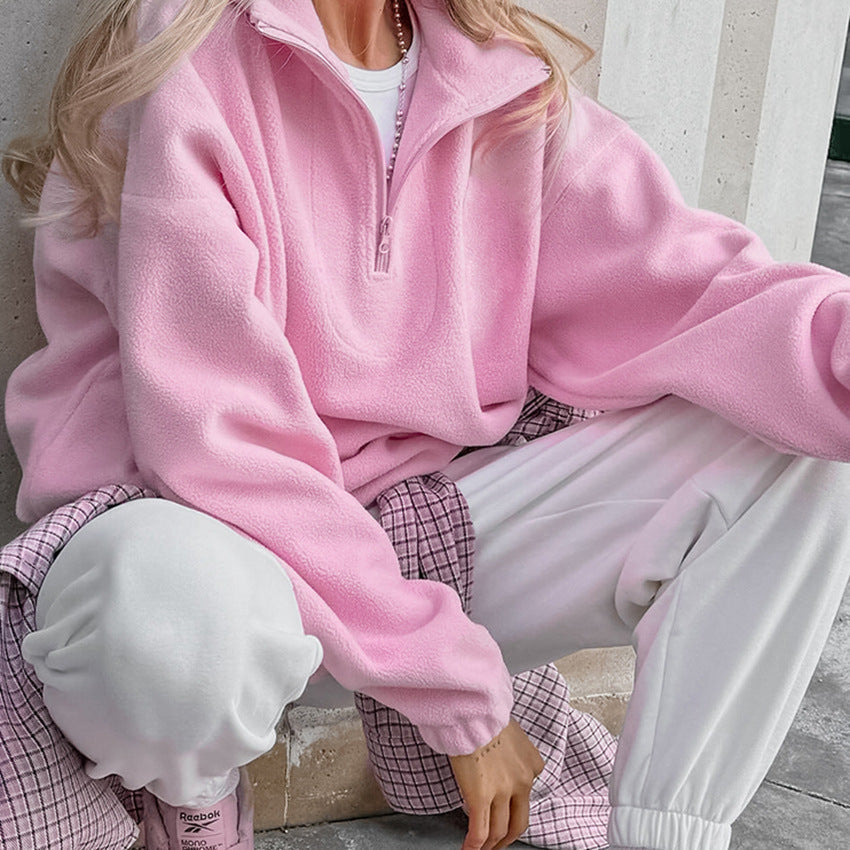 Ladies Fleece Pullover Lune London