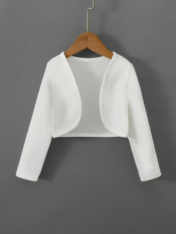 Short cardigan for women with open cut and long sleeves Lune London