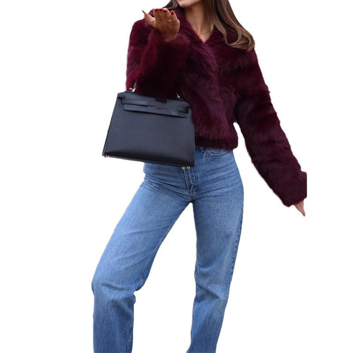 Women's oversized faux fur jacket Lune London