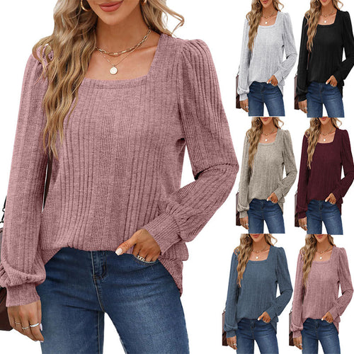Trendy knitted sweater for women with textured ribbed pattern and loose fit Lune London