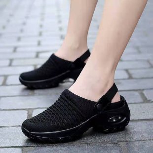 Comfortable and breathable ankle boots for women with an elastic heel strap Lune London