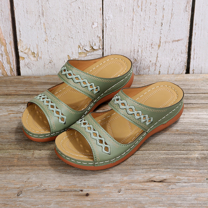 Ladies comfort slide sandals Chic and Style