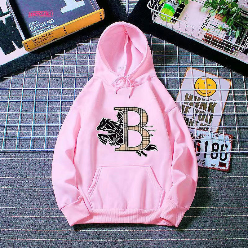 Women's hoodie with a stylish horse motif and luxurious font Chic & Stil