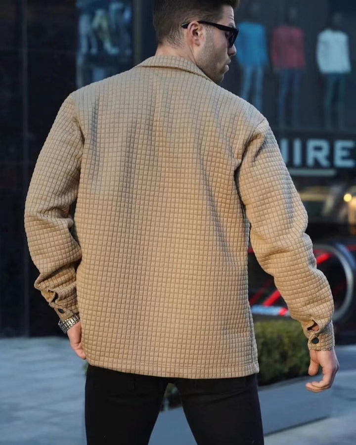 Structured overshirt jacket for men Lune London