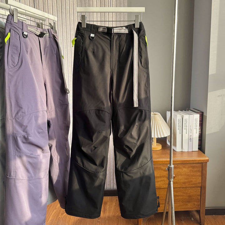 Pantalons de plein air multifonctionnels pour femmes avec taille réglable et poches pratiques Chic & Stil
