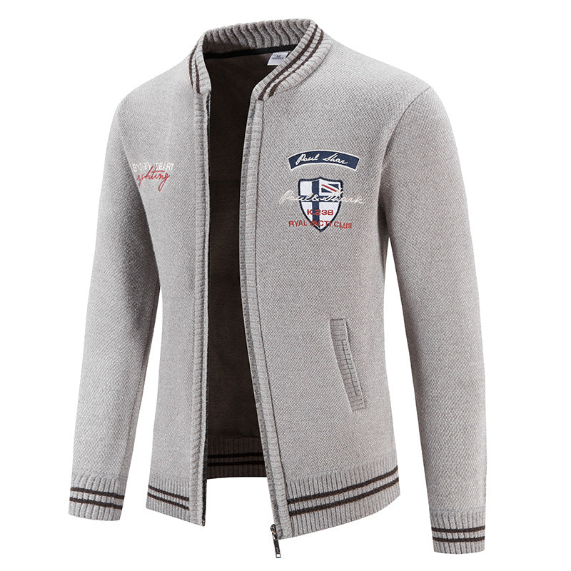 Men's sport knitted jacket with versatile design Lune London
