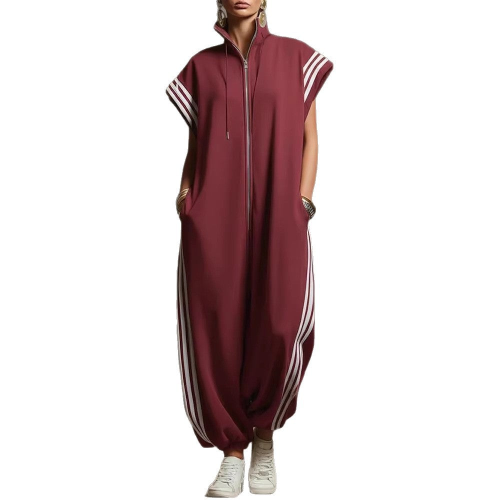 Women Stylish Jumpsuit with Modern Contrasts Lune London