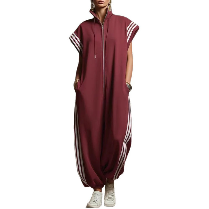 Women Stylish Jumpsuit with Modern Contrasts Lune London