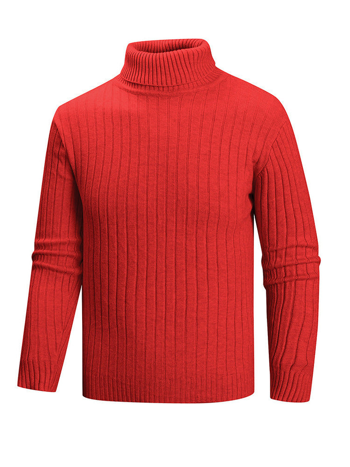 Men's Turtleneck Sweater Made Of High-Quality Fine Knit Lune London