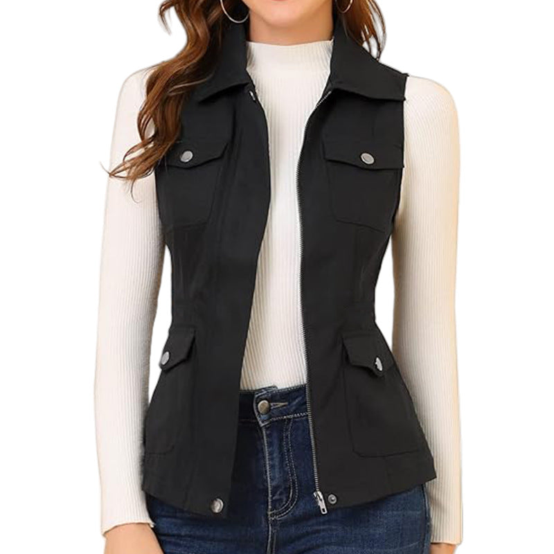 Women's outdoor jacket with practical pockets Lune London
