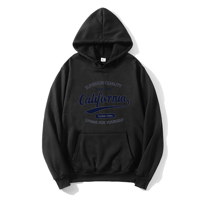 Women's casual hoodie with creative lettering Chic & Stil