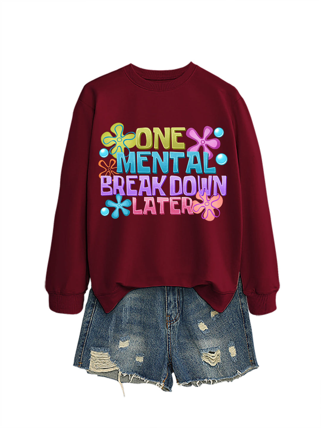 Sweatshirt pour femmes avec imprimé créatif Chic & Stil