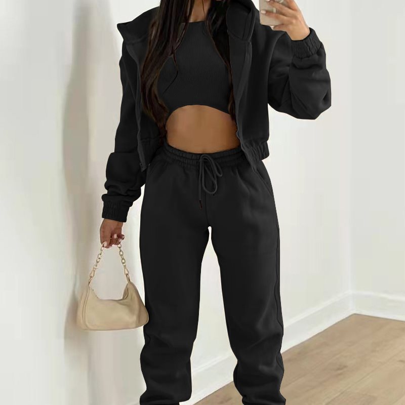 Lune London Women's Short Hoodie and Sport Jogging Set