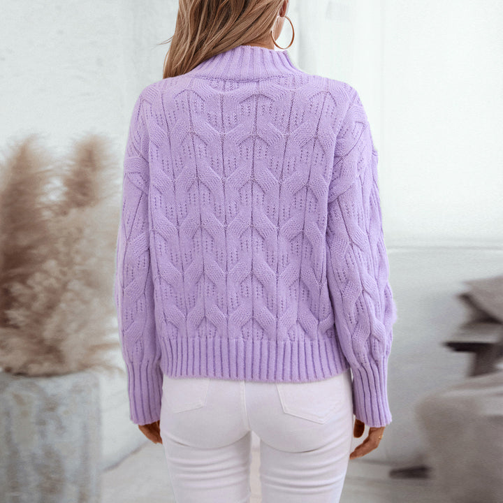 Ladies Chunky Knit Sweater Lune London