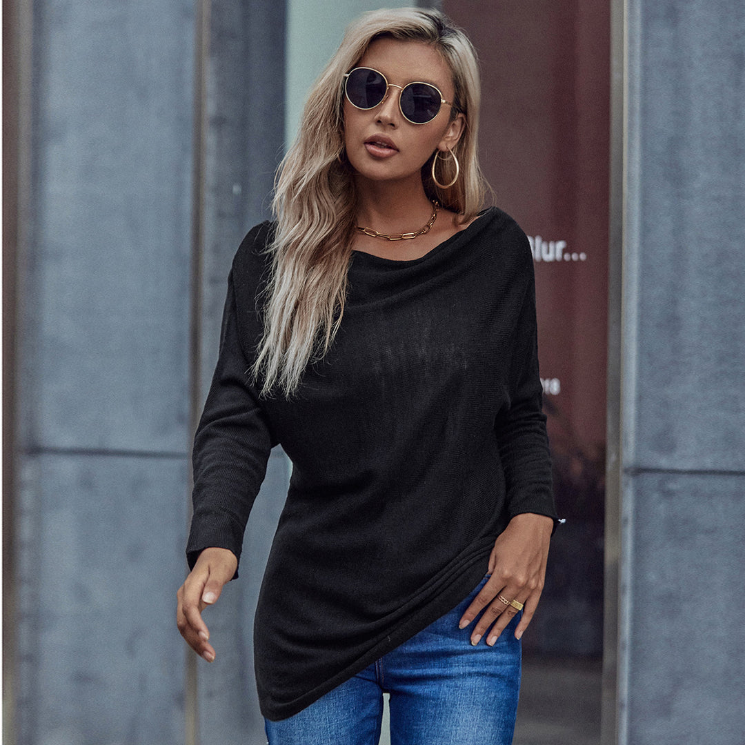 Tunique femme avec design décolleté et élégant drapé Chic & Stil