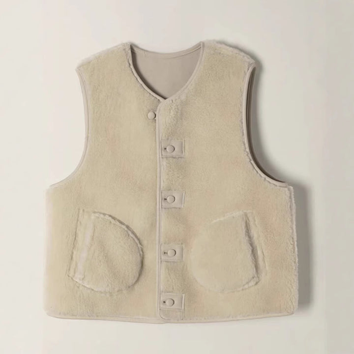 Manteau réversible pour femmes en fausse fourrure de haute qualité Chic & Stil