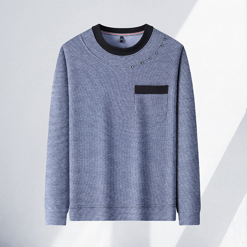 Trendy sweatshirt for men with unique detail accents and a practical chest pocket Lune London