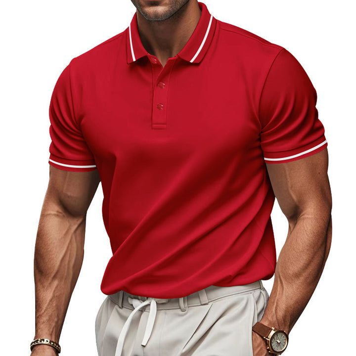 T-shirt polo for women with elegant accents and breathable material Lune London