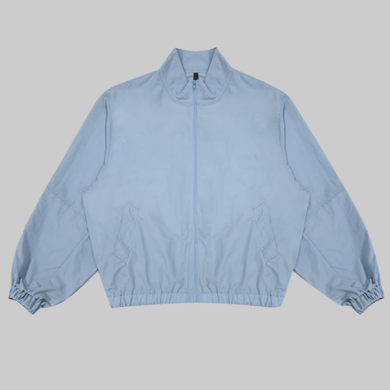 Veste de transition décontractée pour femmes avec col haut et poignets élastiques Chic & Stil