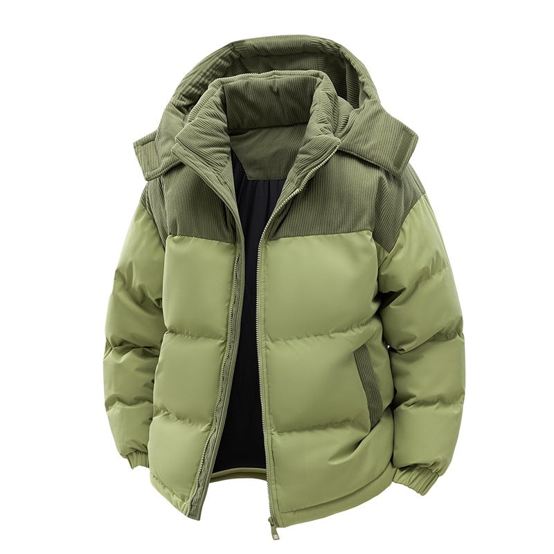 Ladies elegant quilted jacket with practical pockets and adjustable hood Lune London