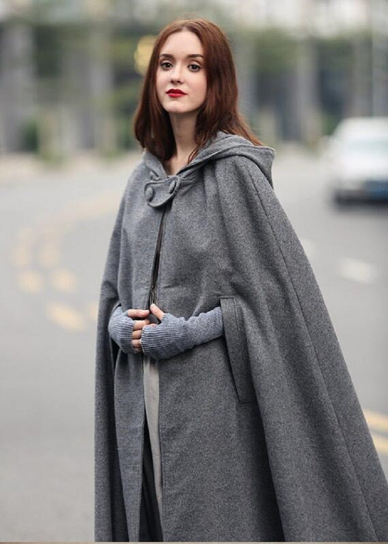 Elegant women's hooded coat Chic and Style
