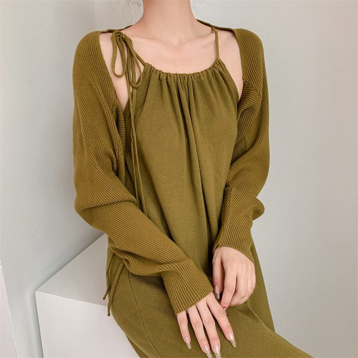 Robe maxi pour femmes avec bretelles réglables et coupe élégante Chic & Stil